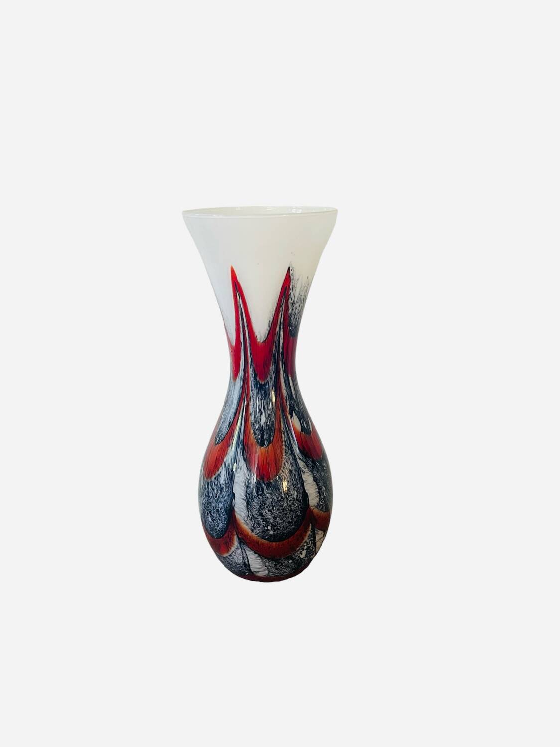 Murano opaline vase Popart 70's