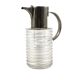 Sergio Asti silverplated and glass jug  Arnolfo di Cambio 1968