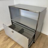 USM Haller Chest of Drawers in Matte Silver