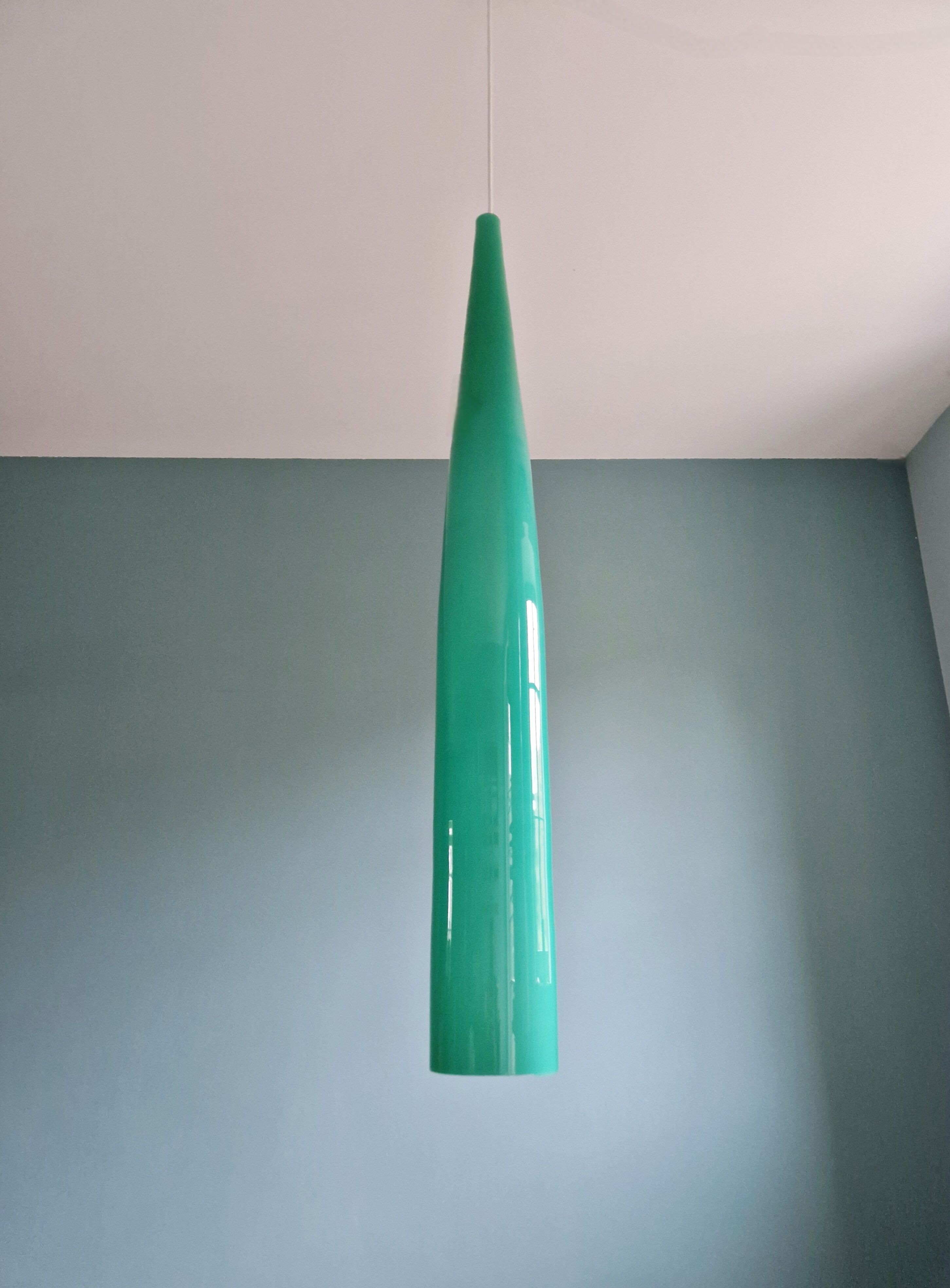 XXL Murano glass suspension trio, Alessandro Pianon, Vistosi, 1960
