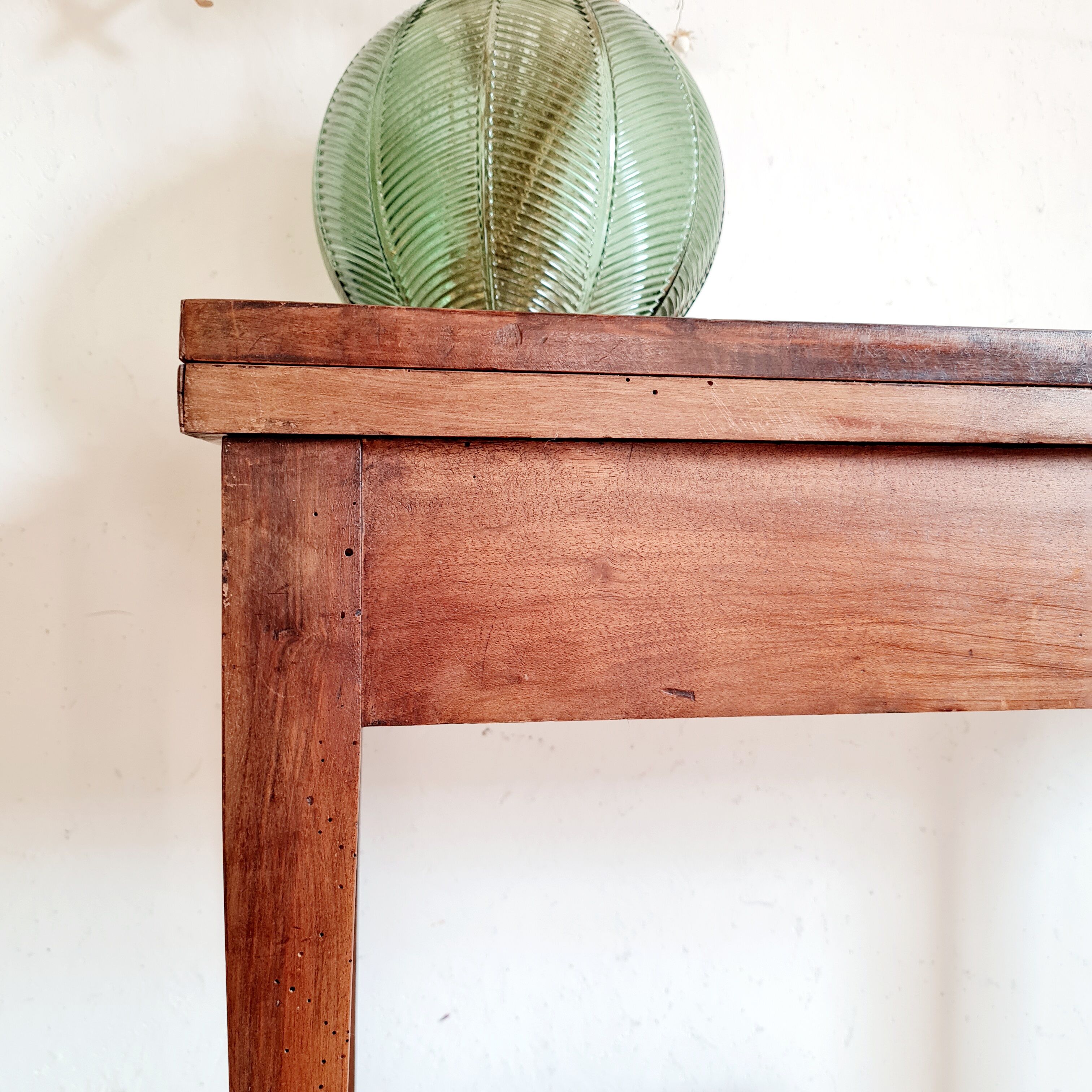 Old wooden play table