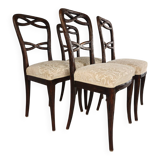 Set of four Black Forest dining chairs by Horrix
