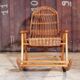Rocking Chair Rotin and Uluv Wood