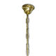 Chandelier vintage Murano glass Teardrop of Paolo Venini 1970 s