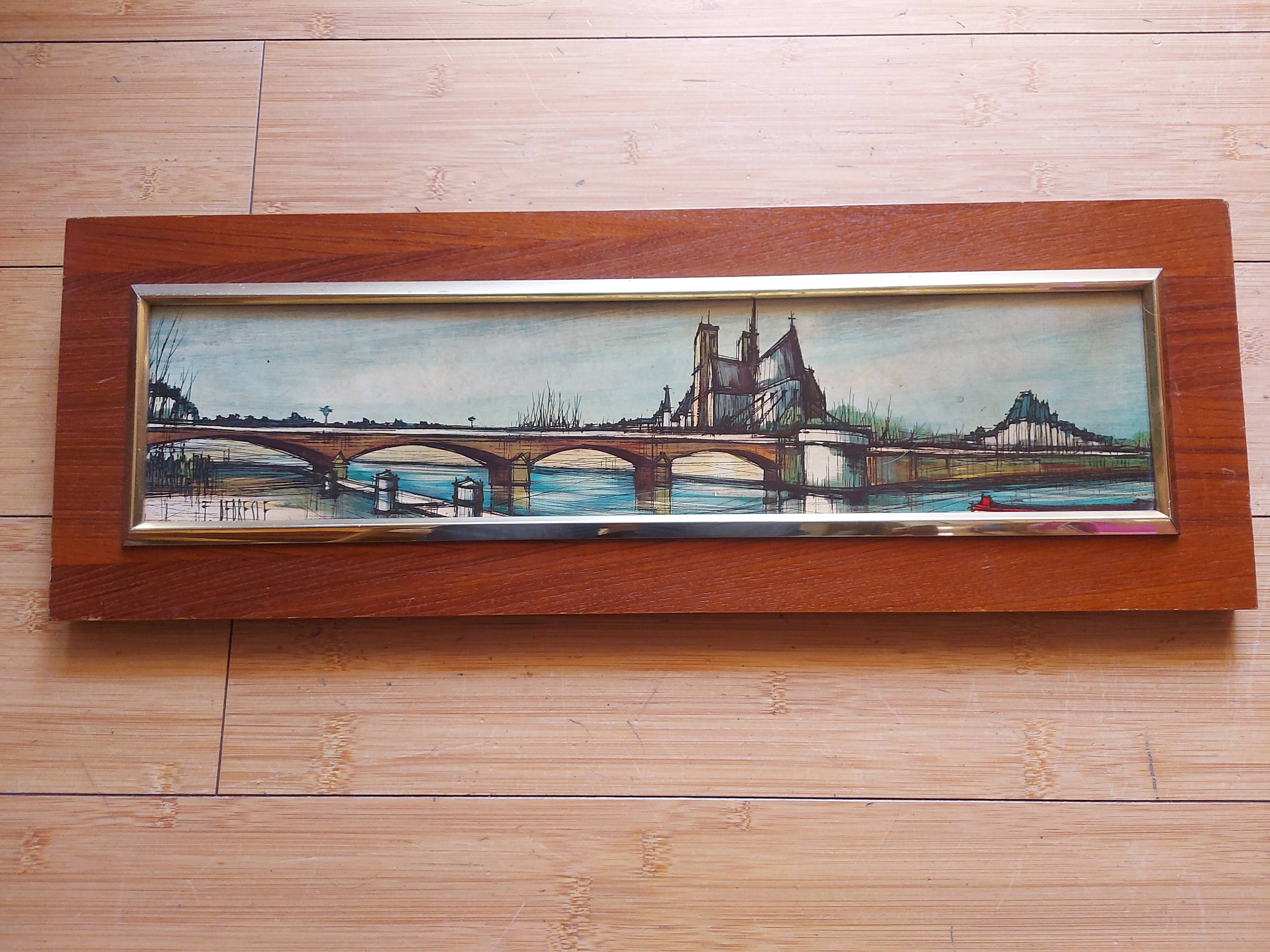 Vintage 70'S frame by artist Francois Depresle