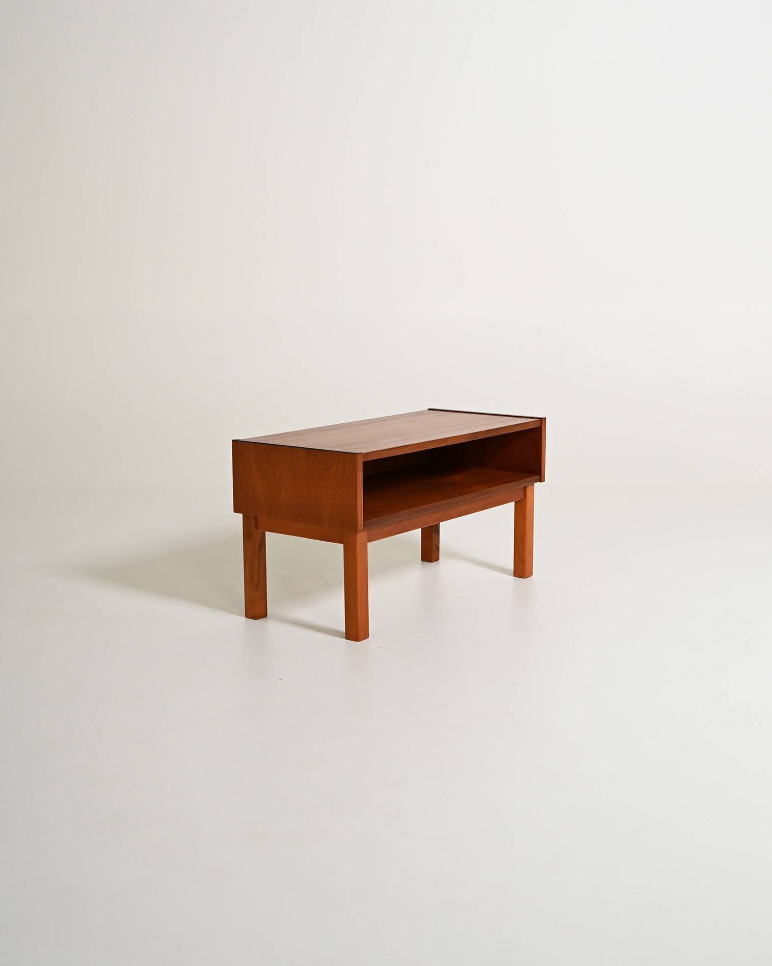 Scandinavian teak side table, 1960s