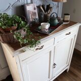 Parisian buffet in white wood