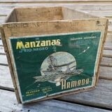 Wooden case armada vintage Manzanas