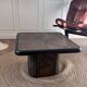 Brutalist coffee table by Paul Kingma