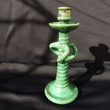 Terracotta candlestick