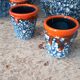Vallauris sea foam ceramic liquor service