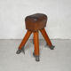 Former horse of arçon in wood and steel