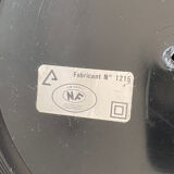 Black metal desk lamp 1960