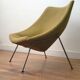 Fauteuil lounge Big Oyster F157 d'Artifort par Pierre Paulin