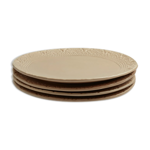 Set de 4 assiettes blanca