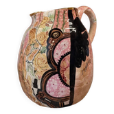 Laney K. Oxman: Multicoloured Ceramic Pitcher and Slipware