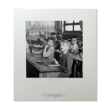 Photo reproduction of Robert Doisneau "School information 1956"
