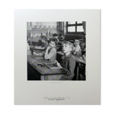 Photo reproduction of Robert Doisneau "School information 1956"
