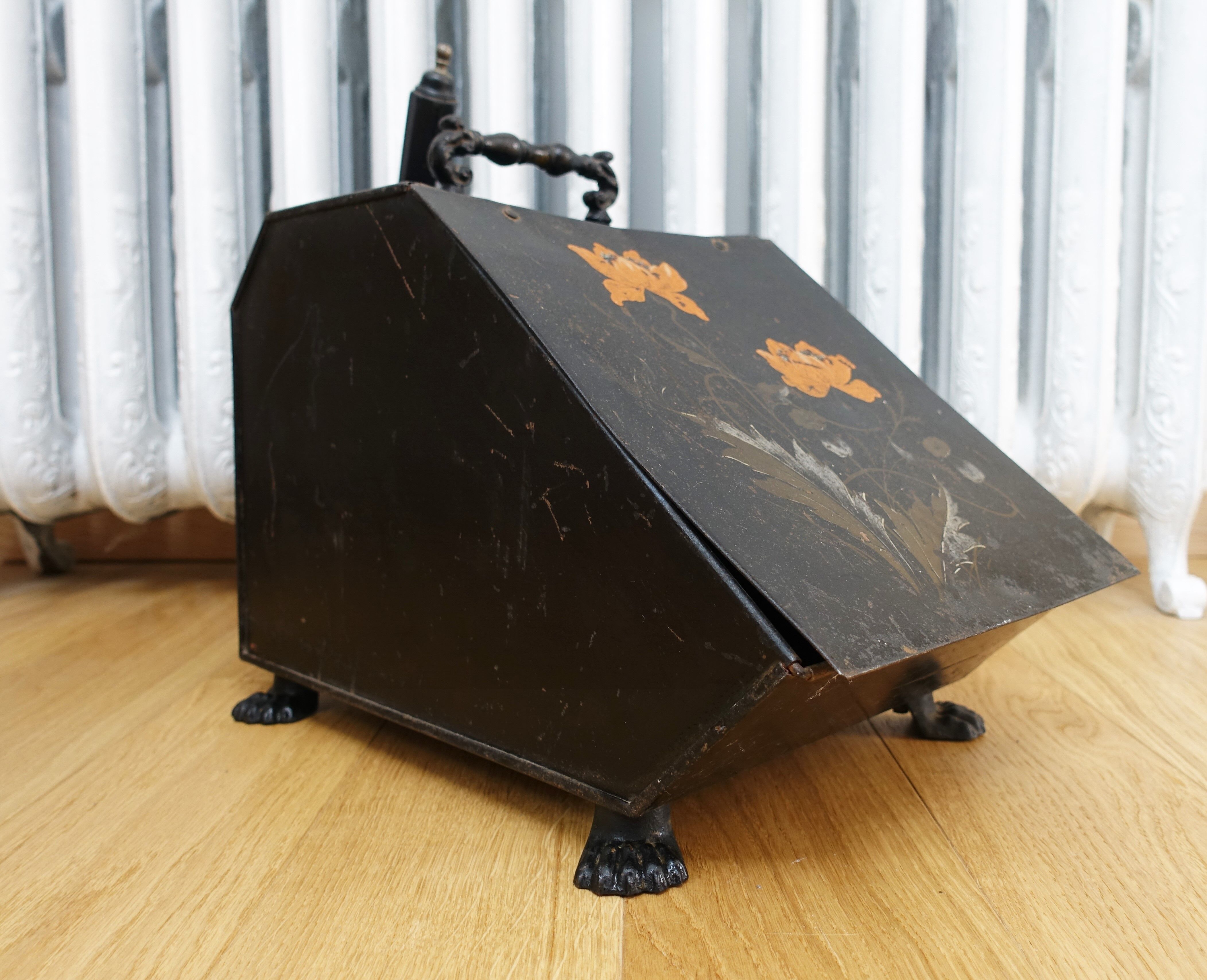 Old Napoleon III coal box