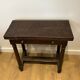 Portuguese Table with Folding Top in Walnut with Detached Columns and Stretcher