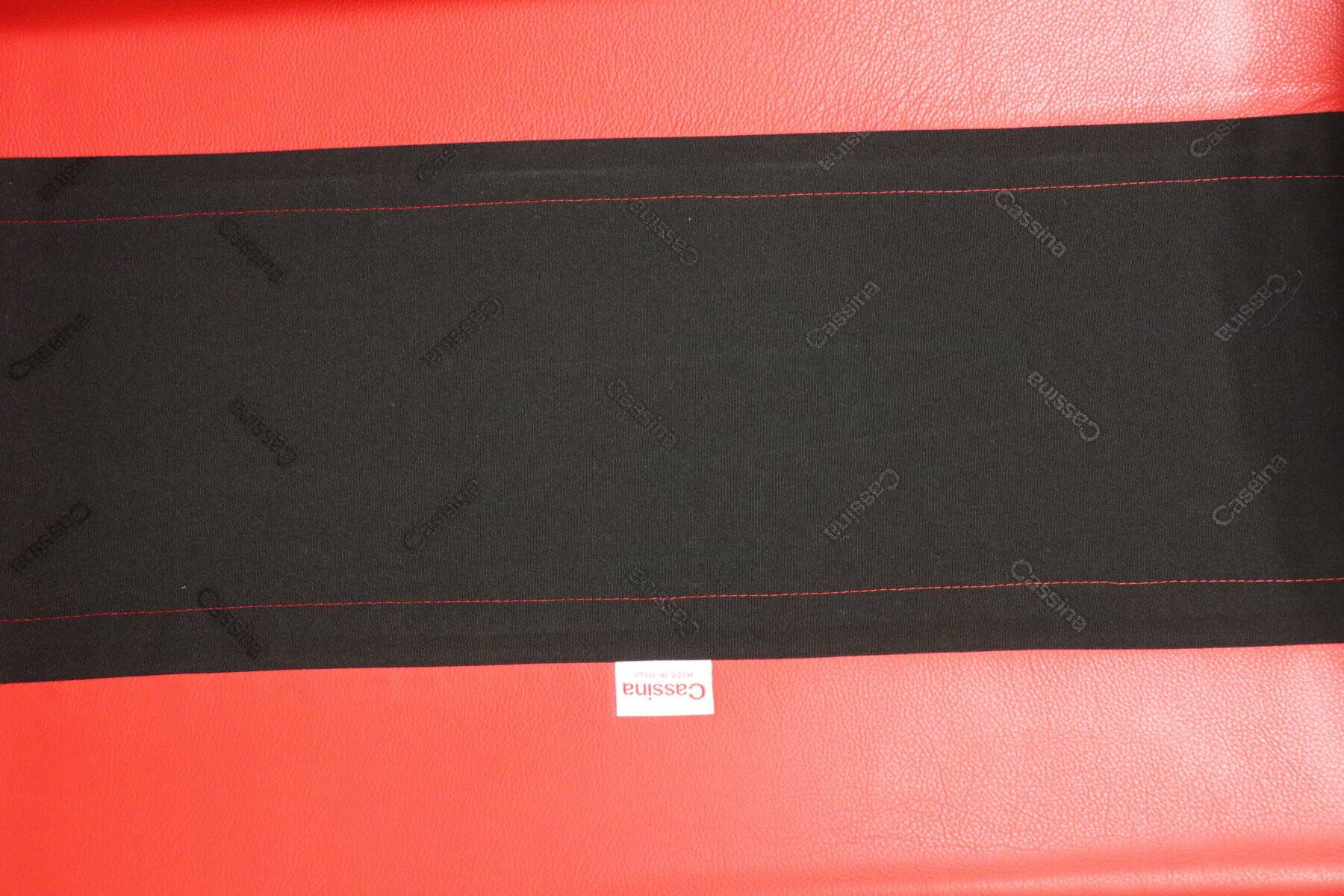 Maralunga armchair and ottoman by Vico Magistretti for Cassina