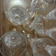 12 Baccarat champagne flutes model Carcassonne - stamped