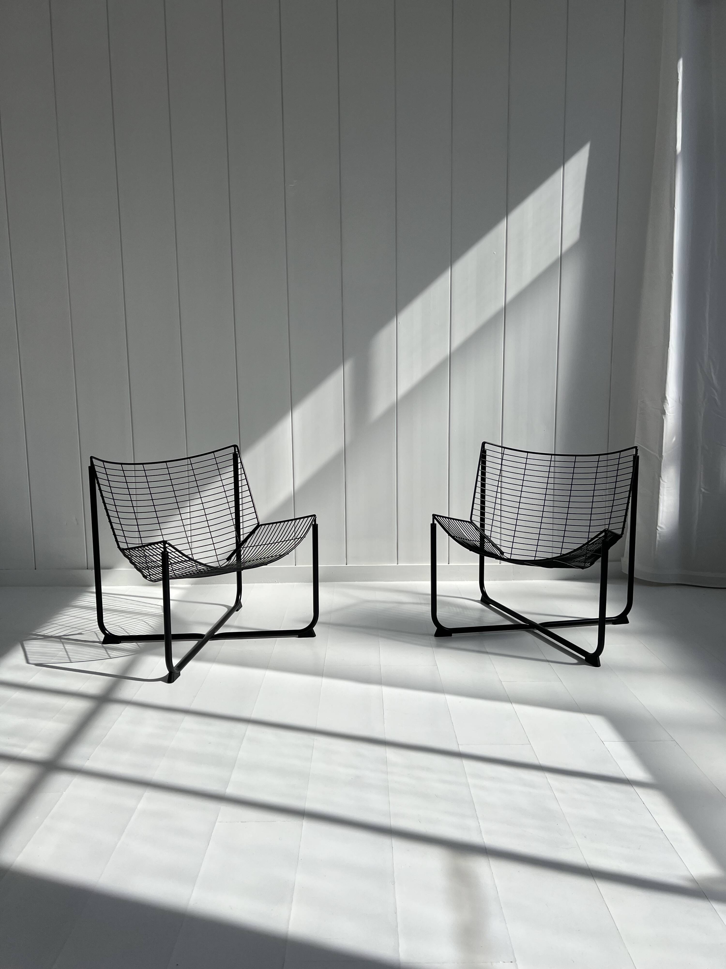 Pair of "Jarpen" armchairs by Niels Gammelgaard, vintage IKEA