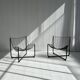 Pair of "Jarpen" armchairs by Niels Gammelgaard, vintage IKEA