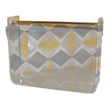 David Lange Plexiglas magazine racks .