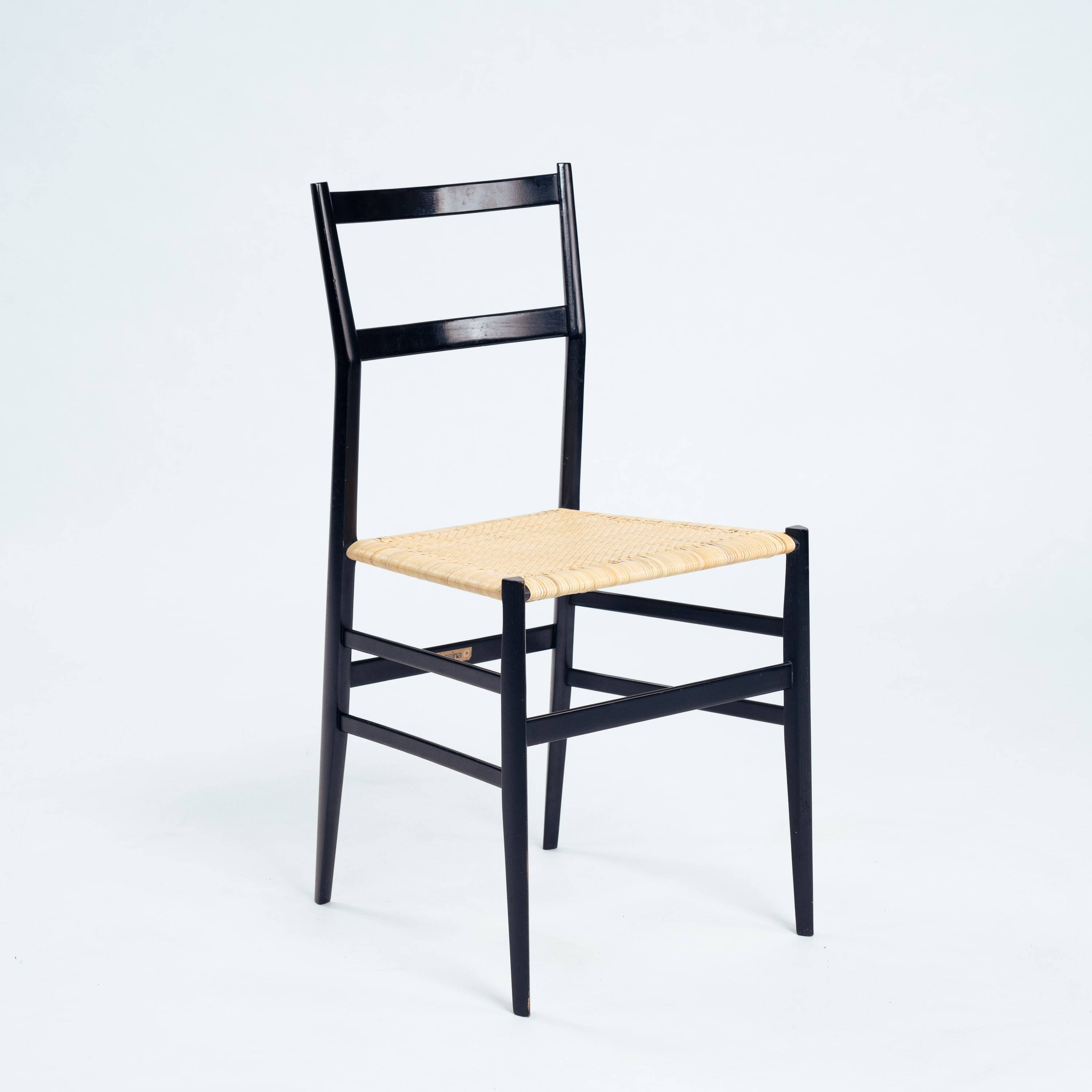 Gio Ponti SUPERLEGGERA 499 chair by Cassina, 1970s