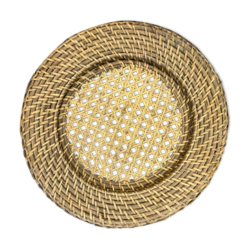Circular tray canné