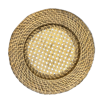 Circular tray canné