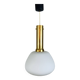 Scandinavian opaline brass suspension from the 1960s.