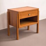 Vintage 1960s Modernist Bedside Table