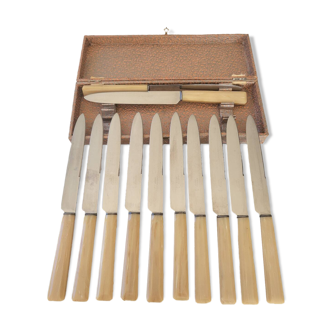 Lot de 12 couteaux