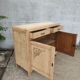 Art deco sideboard in natural wood