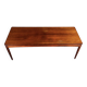 Table basse danoise vintage en palissandre par Ole Wanscher, 1970