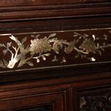Indochinese Cabinet with Mother-of-Pearl Inlay, late 19th century