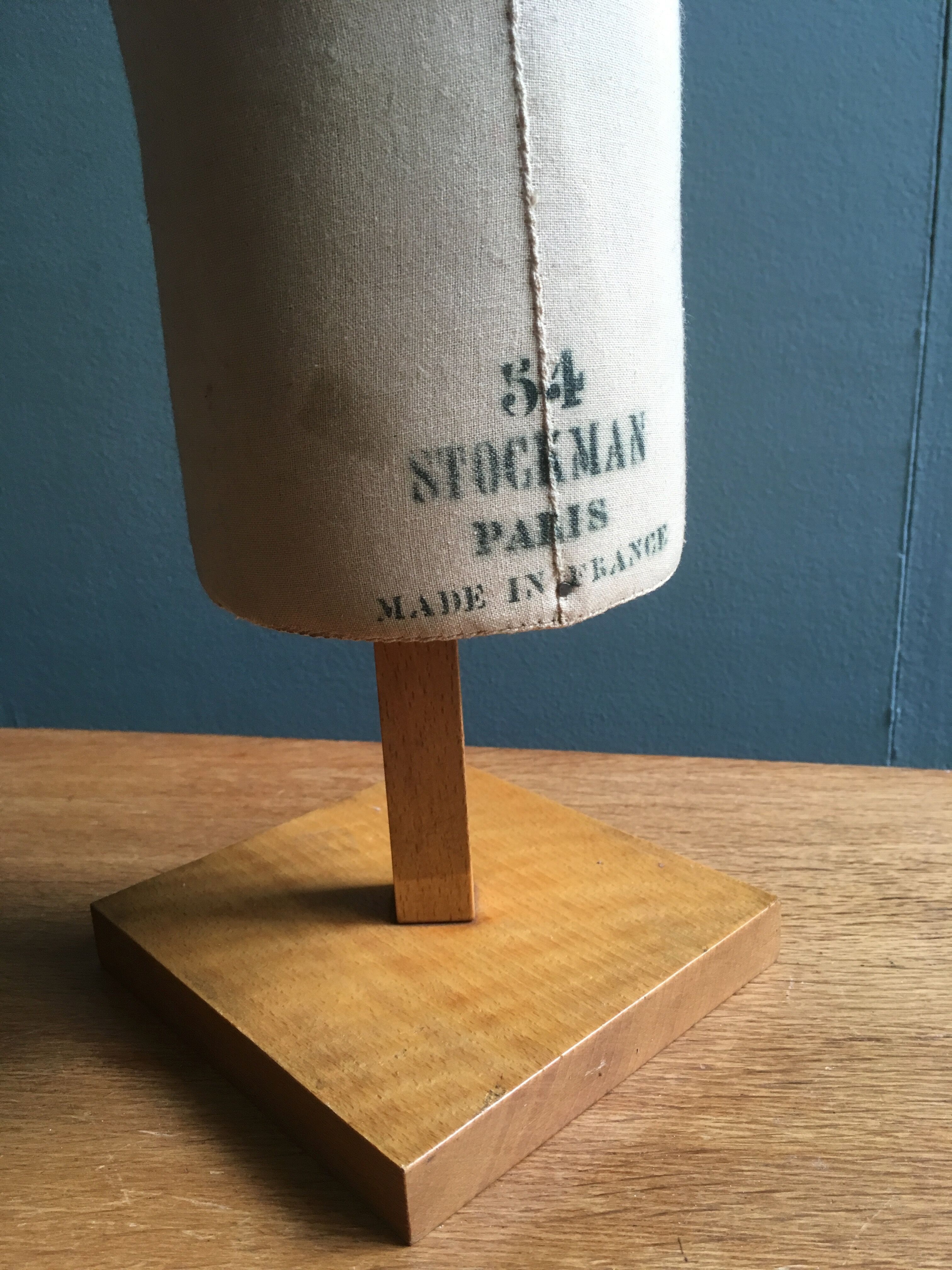 Head mannequin Hat Stockman on foot