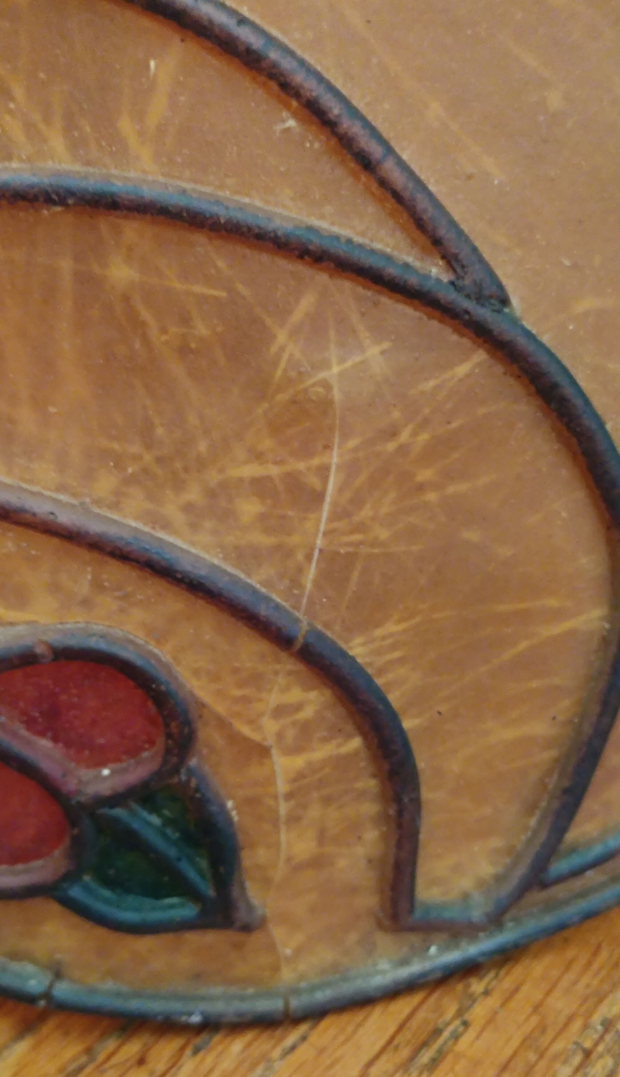 Vintage pendant lamp decoration bunch of grapes