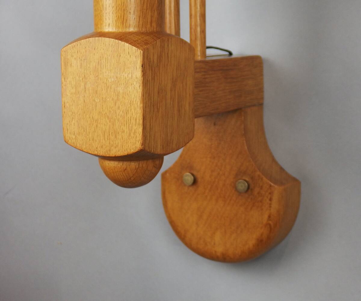 Pair of wall lights by Guillerme and Chambron