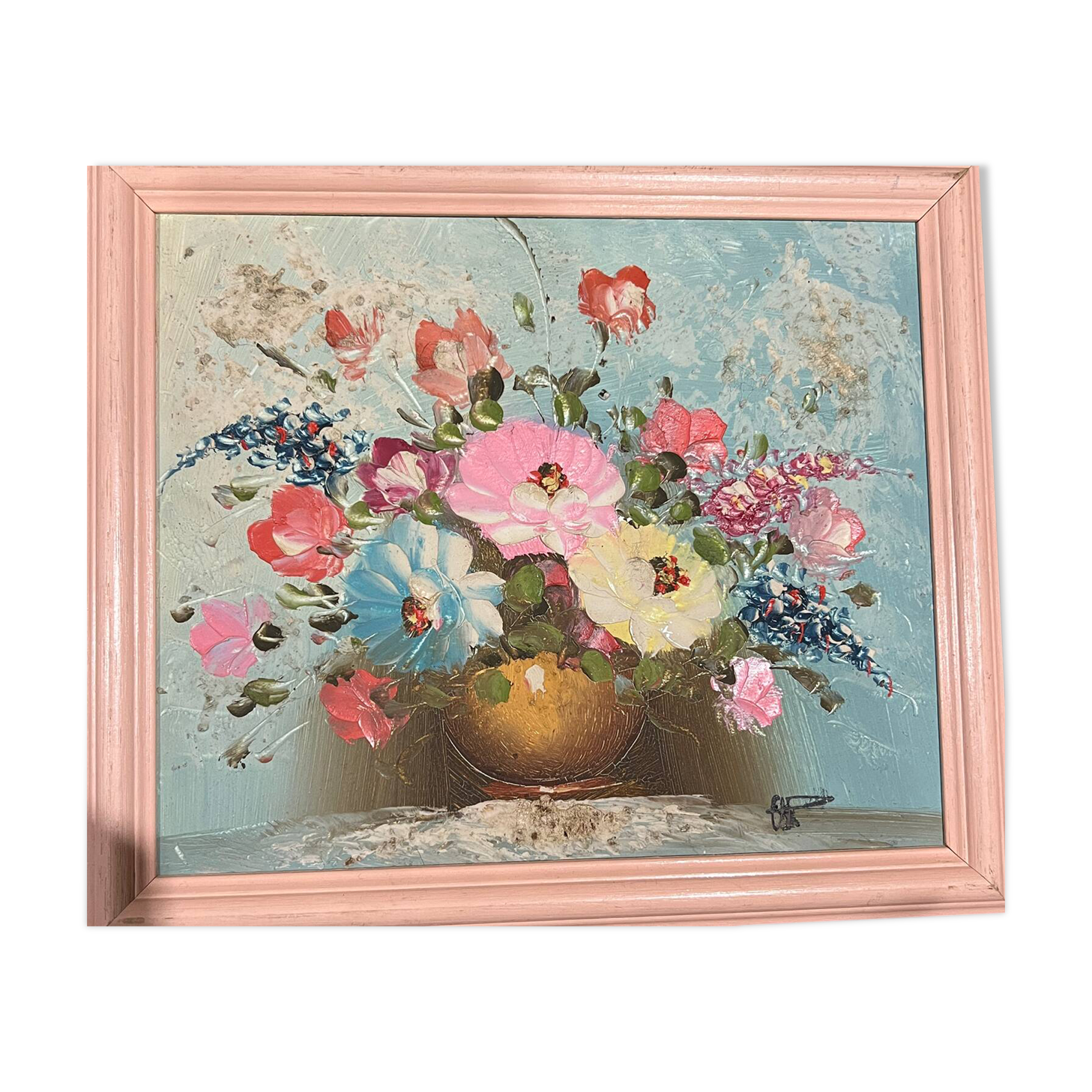 Oil painting “The bouquet of flowers”