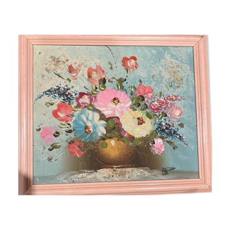 Oil painting “The bouquet of flowers”