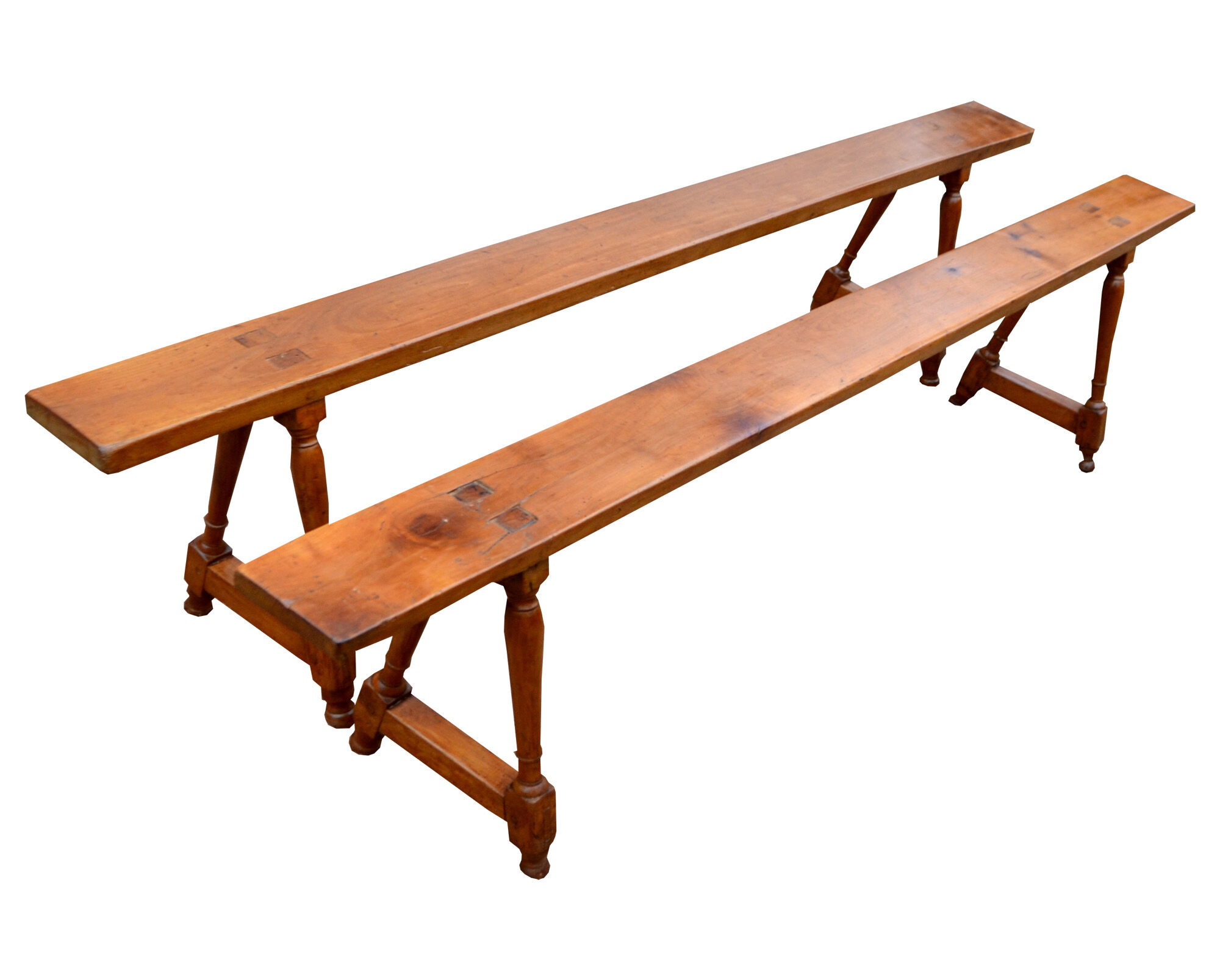 Pair of benches