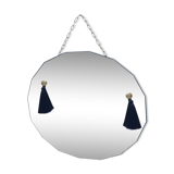 Mirror beveled oval 32x32cm