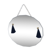Mirror beveled oval 32x32cm