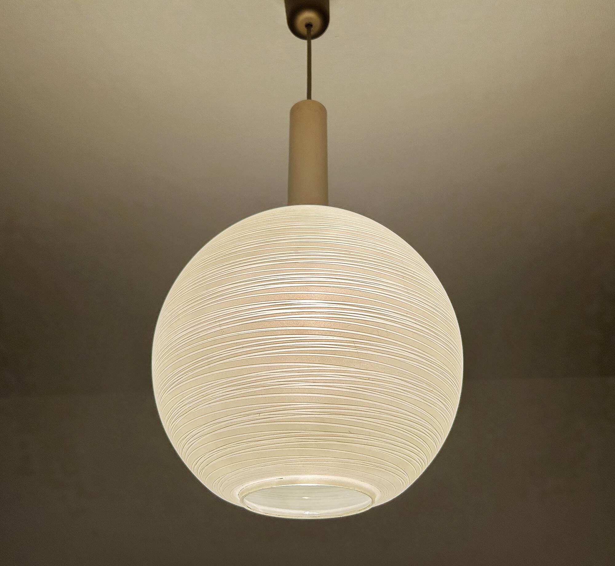 Mid Century Italian Pendant Light