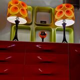 Pair of Paloma Habitat Vintage 80s Lamps