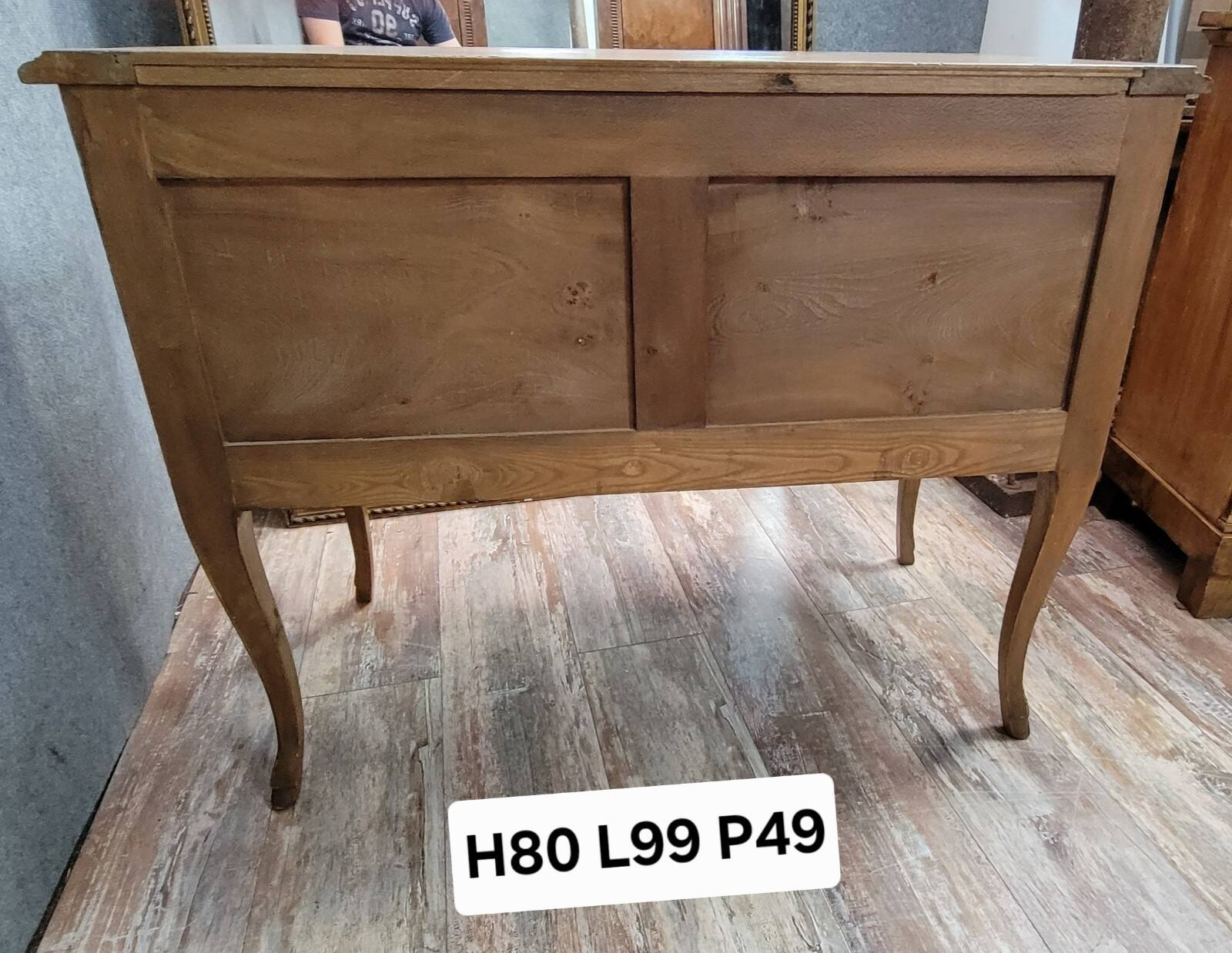 Louis XV style cherrywood chest of drawers, 20th century