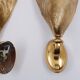 Pair of Bronze Mussel Shell Maison Jansen style Sconces -(2 pairs avail